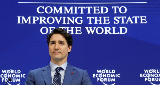trudeau davos